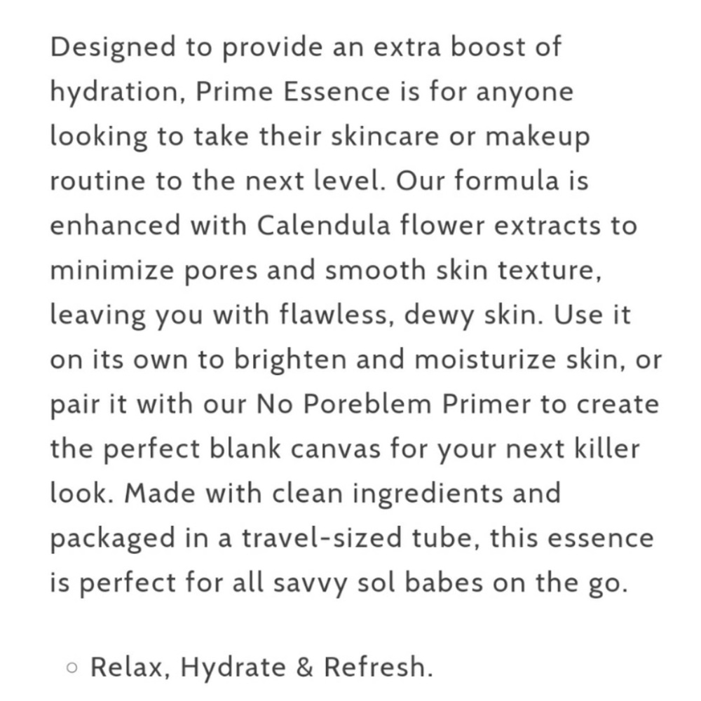 NO POREBLEM 🚫 PRIME ESSENCE - Picture 2 of 3